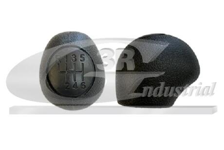 Ручка рычага КПП (черная) 6ст. CITROËN JUMPER 06-19 FIAT DUCATO 06- PEUGEOT BOXER 06- 3RG 25213