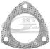Прокладка колектора Opel Kadett 86-/Vectra B 00- 3RG 71404 (фото 1)