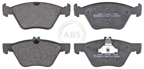 Комплект гальмівних колодок A.B.S. 35043