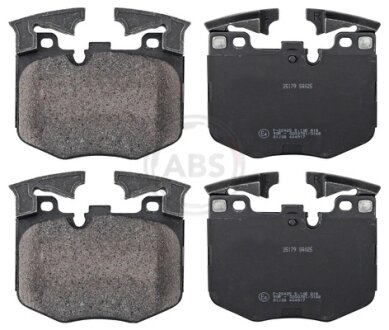 Гальмівні колодки пер. BMW 3 (G20)/5 (G30)/X3 (G01)/X5 (G05) 16- (BREMBO) (D 348mm) A.B.S. 35179