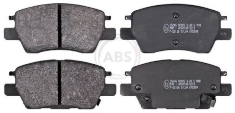 Тормозные колодки пер. Bolt/Ampera 16- A.B.S. 35245