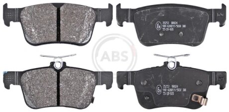 Комплект гальмівних колодок A.B.S. 35253