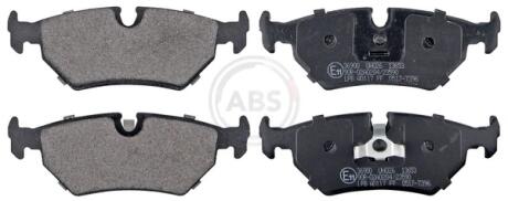 Тормозные колодки перед. Combo/Corsa -01/Astra/Vectra -96/Lanos A.B.S. 36900