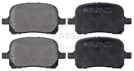 Колодки тормозные перед. Avalon/Camry/ES/Mark/RX (96-06) A.B.S. 37033