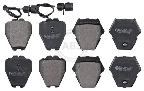 Колодки гальмівні AUDI A4/A8 передн. A.B.S. 37162