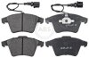 Тормозные колодки пер. VW Touareg 02-10 (ATE) A.B.S. 37482 (фото 1)