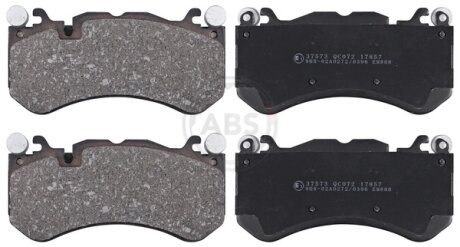 Гальмівні колодки перед. MB E-Class (W211/W212)/Audi RS6 (C6/C7) 06- (BREMBO) A.B.S. 37573