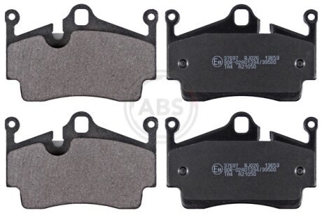Гальмівні колодки зад. Boxster (987/982)/Cayman (981/987) 04- (BREMBO) A.B.S. 37697