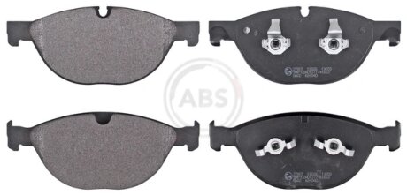 Гальмівні колодки пер. BMW 5 (E60) 3.0d 04-/Jaguar XK/XF 2.0-5.0 09-19 (ATE) A.B.S. 37807