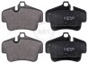 Гальмівні колодки зад. 911 (997)/718 Boxter (982) 04- (121.3x86.1x16.8) (BREMBO) A.B.S. 37823 (фото 1)
