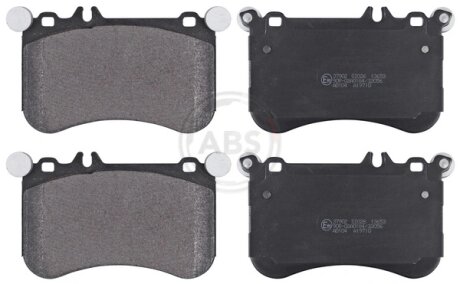 Гальмівні колодки пер. MB S-Class (W221/W222)/E-Class (W212) 11-17 (BREMBO) A.B.S. 37902