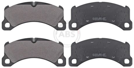 Гальмівні колодки перед. Cayenne (958)/Panamera (971)/Macan (95B) 2.0-4.8 10-23 (BREMBO) A.B.S. 37918