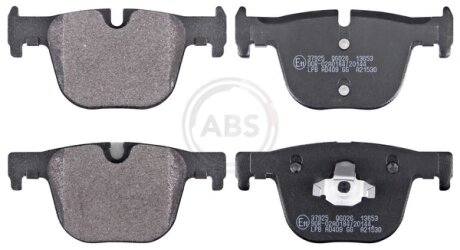 Гальмівні колодки зад. BMW 3 (F30/F31/F34) 11-18 (ATE) (123,8x59,1x17,3) A.B.S. 37925