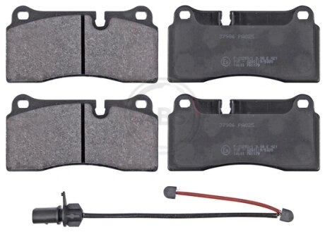 Гальмівні колодки зад. AUDI Q7 (4LB)/R8 06- (BREMBO) A.B.S. 37986