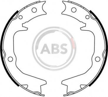 Колодка гальм. барабан. MITSUBISHI GALANT задн. (ABS) A.B.S. 9181