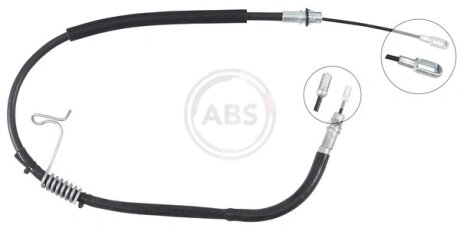 Трос ручника правий A.B.S. K17628