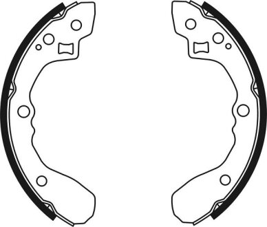 Гальмівні колодки, барабанні ABE C00313ABE