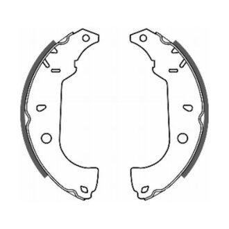 Гальмівні колодки, барабанні ABE C0F004ABE