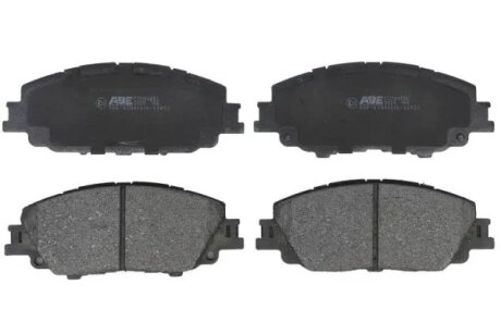 Комплект гальмівних колодок, дискове гальмо ABE C12144ABE