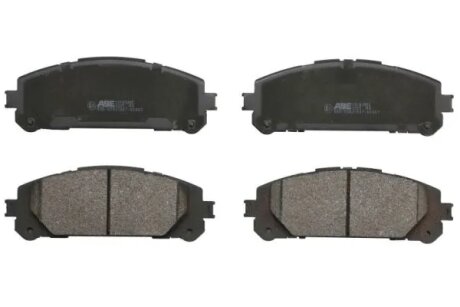 Комплект гальмівних колодок, дискове гальмо ABE C12145ABE