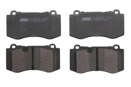 Комплект гальмівних колодок, дискове гальмо ABE C1M057ABEP