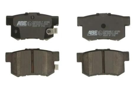 Комплект гальмівних колодок, дискове гальмо ABE C24005ABEP