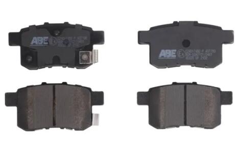 Комплект гальмівних колодок, дискове гальмо ABE C24017ABEP