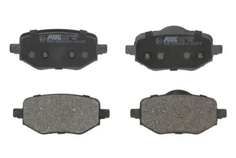 Комплект гальмівних колодок, дискове гальмо ABE C2C018ABE