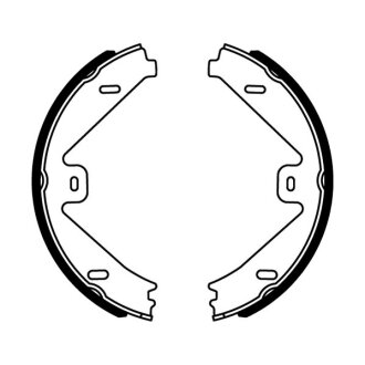 Гальмівні колодки, барабанні ABE CRM014ABE