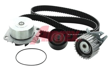 FIAT К-кт ГРМ (помпа + ремень + 2 ролика) BRAVO,BRAVA 1.8 16V 95- AIRTEX WPK-154503