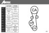 CITROEN К-кт ГРМ (помпа с прокл. + ремень + 2 ролика) VKPC 83207) C5 08-,Ford Focus,Kuga,Fiat 2.0HDI/TDCi AIRTEX WPK-195501 (фото 2)