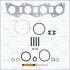 Комплект прокладок турбіни VOLVO V60 10-18, XC90 15-, S80 06-16, S90 16-, V90 16- AJUSA JTC12388 (фото 1)