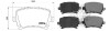 Колодка тормозная задн SKODA OCTAVIA III Combi (5E5,5E6) (11/12-) APPLUS APLUS 71159BCAP (фото 1)