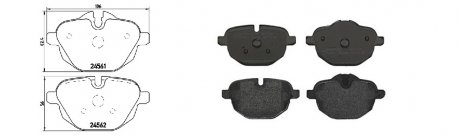 Колодки тормозные APLUS 71256BAAP