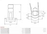 Колекторне кільце генератора As-pl ASL9010 (фото 3)