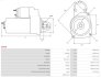 Стартер 12V 2.40kW As-pl S3028 (фото 5)