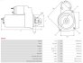 Стартер 12V 0.90kW As-pl S4016 (фото 5)