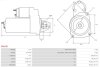 Стартер 12V 0.90kW As-pl S9429S (фото 5)