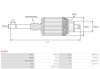 Якір стартера 12V 2.20kW As-pl SA3017 (фото 2)