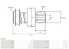Бендикс стартера As-pl SD5030 (фото 4)
