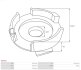 Планетарка редуктора стартера As-pl SG3012 (фото 3)