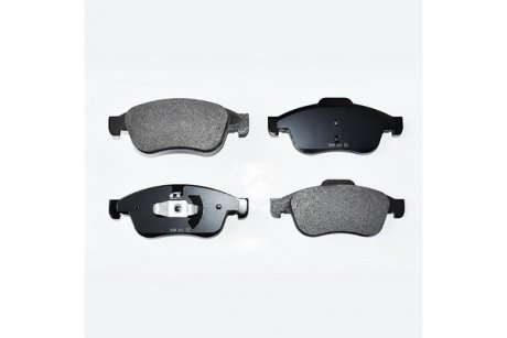 Колодка тормозная передняя Renault Megane, Scenic (08-), Duster, Fluence (10-), Dokker (12-) ASAM 30533 (фото 1)