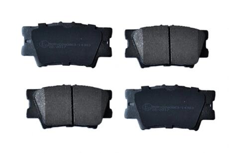 TOYOTA Тормозные колодки задн.Camry 2.0/3.5 06-,Rav 4 III,IV 2.0/2.4 05- ASAM 55386