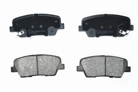 Тормозные колодки дисковые зад.Hyundai Santa Fe 2.2 CRDi 12- ASAM 74264