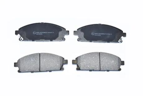 Гальмівнi колодки дисковi перед. Nissan X-Trail 01-/Maxima 00- ASAM 79816