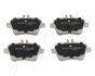 Тормозные колодки дисковые зад. MERCEDES A (W176), B (W246, W242), GLA (X156), SLC (R172), SLK (R172) 1.5D-Electric 02.11- ASHIKA 51-00-0501 (фото 1)