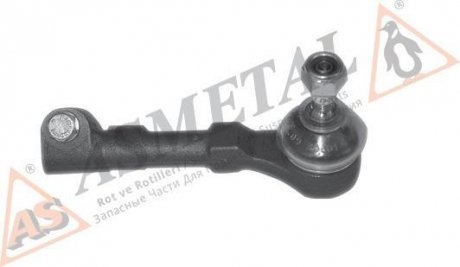 Наконечник рульової тяги правий RENAULT Kangoo 97-07, Megane 96-03, Clio I 90-98 ASMETAL 17RN5601