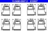 Комплектуючі для гальмівних колодок ATE 13046005072 (фото 1)