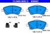 Комплект тормозных колодок, дисковый тормоз ATE 13.0460-5602.2 (фото 1)