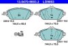 Комплект гальмівних колодок ATE 13047090032 (фото 1)